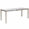 Стол ламинированный раздвижной Pranzo Extendable тортора, каменный 1200-1600-2000х790х750 мм
