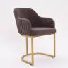 Стул Amely Stone / Gold