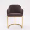 Стул Amely Stone / Gold