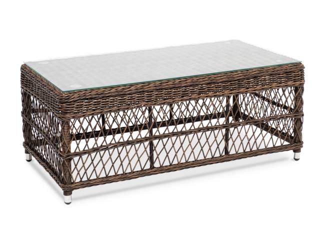 "Гранд Латте" стол журнальный из искусственного ротанга, цвет коричневый "Гранд Латте" стол журнальный из искусственного ротанга, цвет коричневый