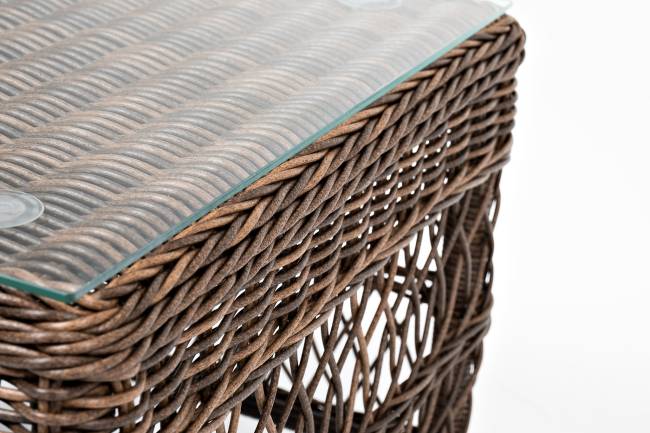 "Гранд Латте" стол журнальный из искусственного ротанга, цвет коричневый "Гранд Латте" стол журнальный из искусственного ротанга, цвет коричневый