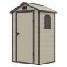 Сарай Wotex Storage-01-1 (бежевый с коричневым) 134x104x204 cм