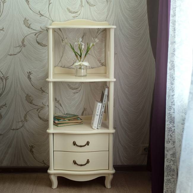 Этажерка Джульетта 2 уровня, дуб шампань Л