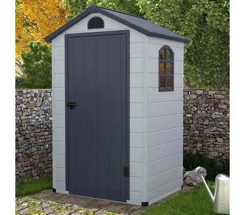 Сарай Wotex Storage-01-2 (серый) 134x104x204 cм