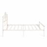 Кровать Federica (mod. AT-881) дерево гевея/металл, 160*200 (Queen bed), Белый (butter white) Белый (butter white) дерево гевея/металл