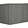 Ящик пластиковый WoodLook, 2100 л, серый